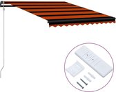 Everest Luifel automatisch uittrekbaar 350x250 cm oranje en bruin
