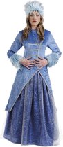 Limit - Landen Thema Kostuum - Russische Wolga Kozak Prinses - Vrouw - blauw - Maat 46 - Carnavalskleding - Verkleedkleding