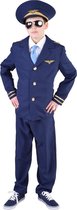 Magic Design Verkleedpak Piloot Jongens Polyester Blauw Mt 164