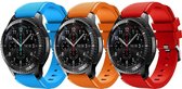 YONO Siliconen Bandjes 22mm - Horlogebandjes geschikt voor Samsung Galaxy Watch 46mm / 3 (45mm) / Gear s3 - Polar Vantage M2 / Grit X - Garmin Vivoactive 4 / Venu 2 - Huawei Watch