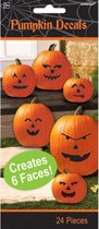 stickervellen Pumpkin 17,5 cm papier oranje 3 stuks