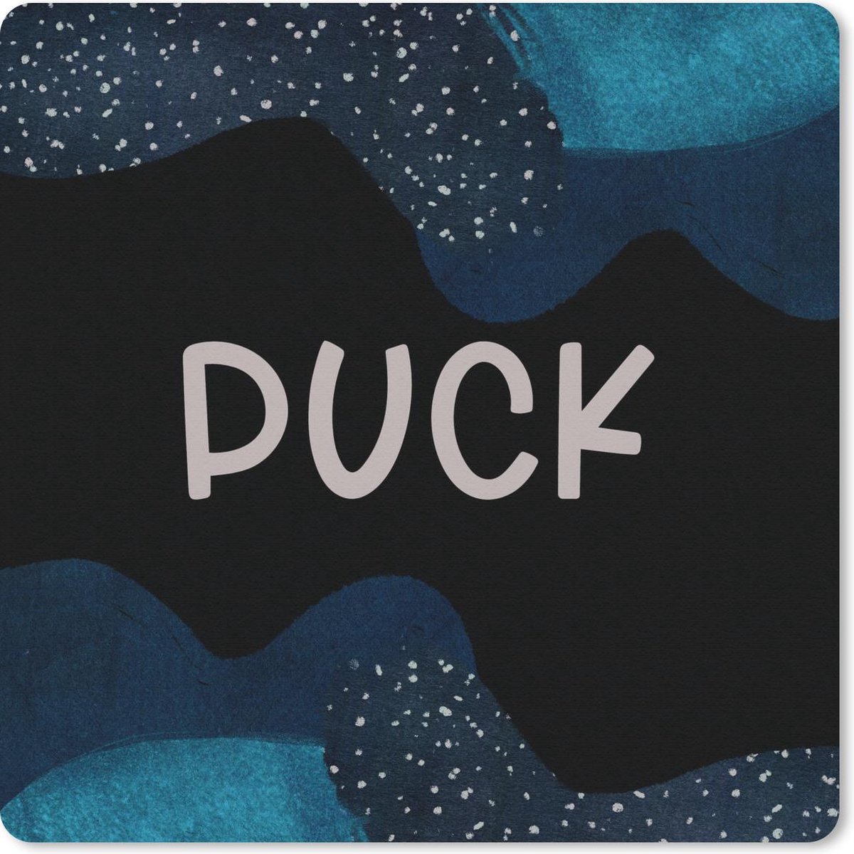 Muismat 30x30 cm - Mousepad Puck - Pastel - Meisje - Muismatten