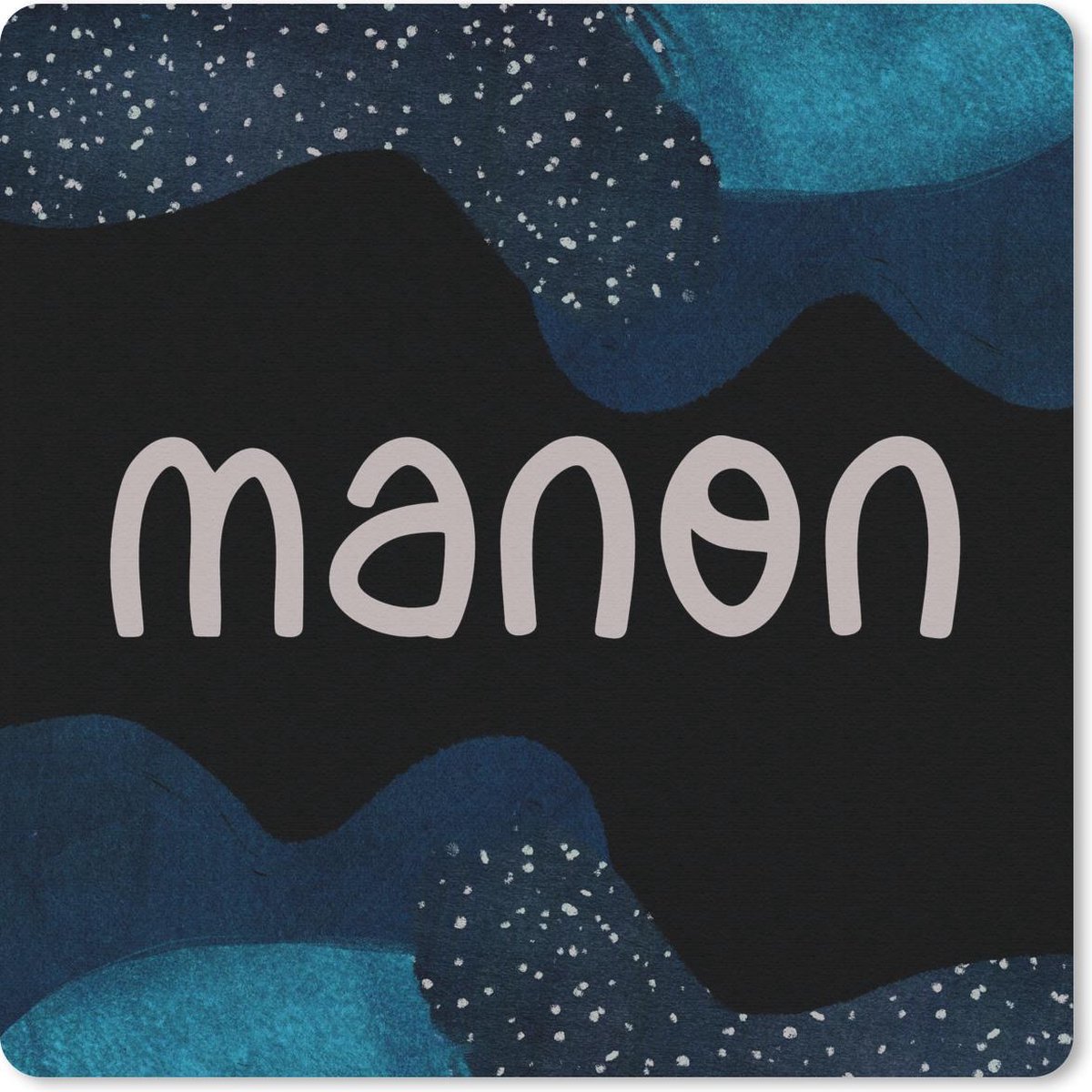 Muismat 20x20 cm - Mousepad Manon - Pastel - Meisje - Muismatten
