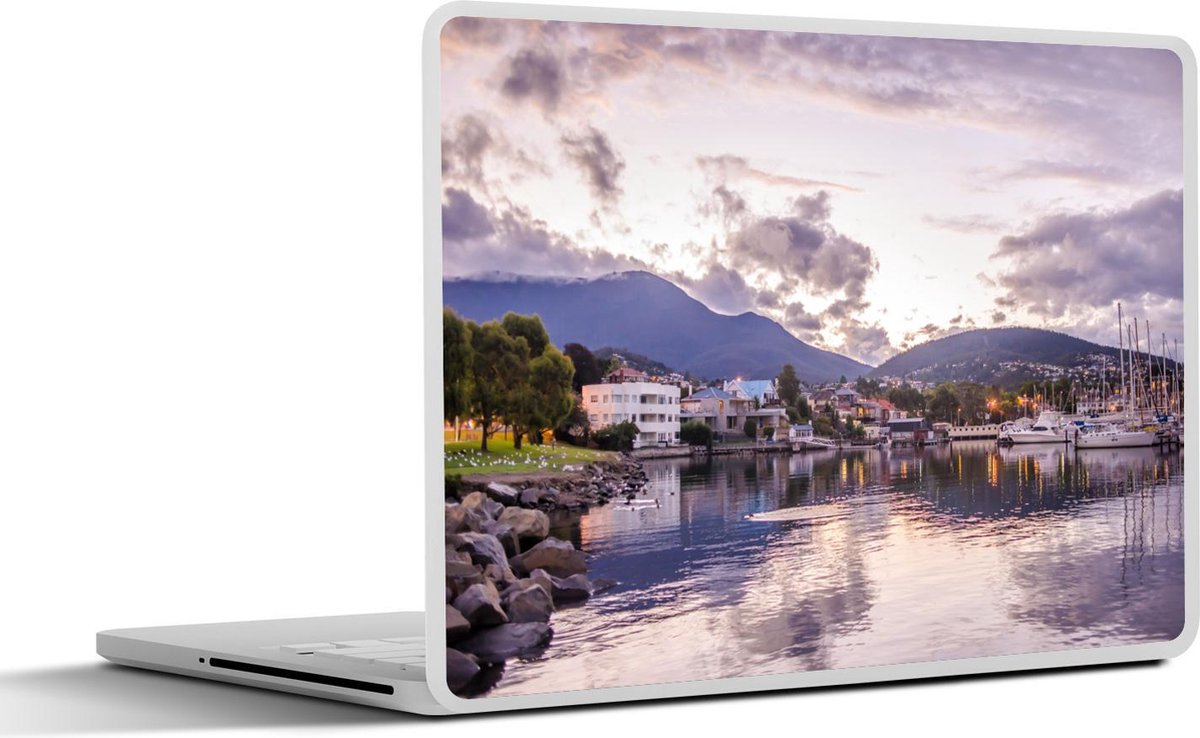 Afbeelding van product SleevesAndCases  Laptop sticker - 17.3 inch - Water - Boten - Australië