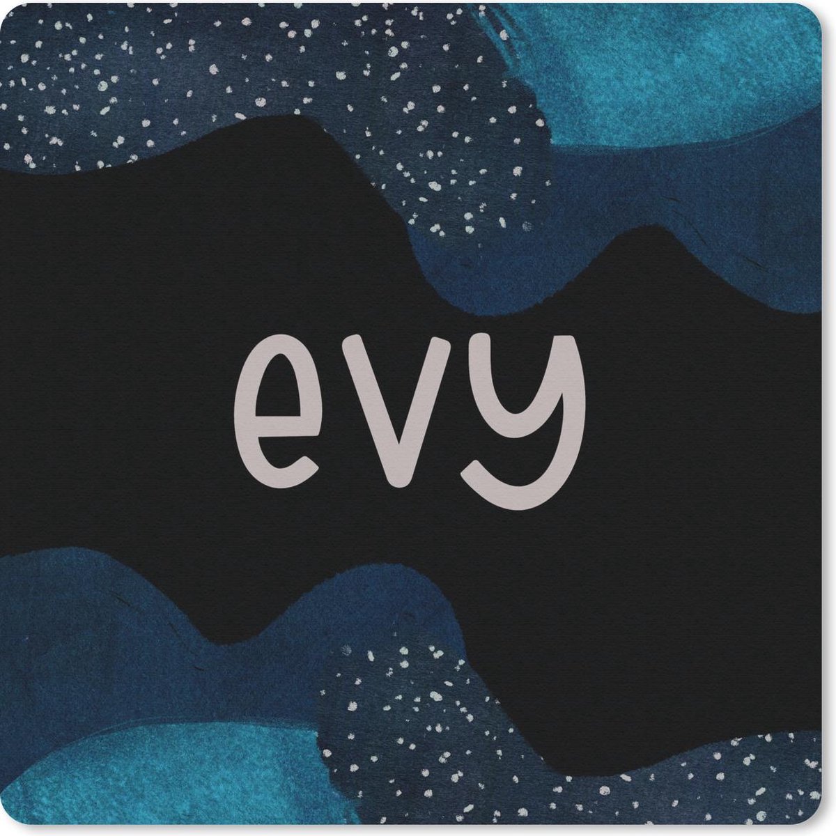Muismat 20x20 cm - Mousepad Evy - Pastel - Meisje - Muismatten