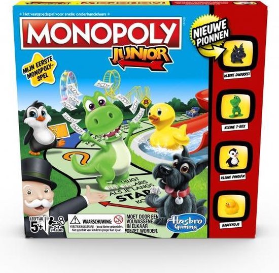 Afbeelding van het spel Monopoly junior (NL)