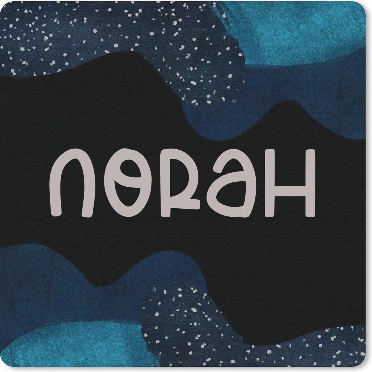 Muismat 20x20 cm - Mousepad Norah - Pastel - Meisje - Muismatten