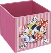 opbergbox Minnie Mouse 30 liter polypropyleen roze