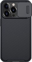 Telefoonhoesje geschikt voor Apple iPhone 13 Pro - CamShield Pro Armor Case - Back Cover - Zwart