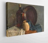 Canvas schilderij - Oil painting, still life  -     1027955686 - 40*30 Horizontal