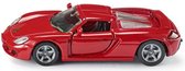 Porsche Carrera GT 8,1 cm staal rood/grijs/zwart (1001)