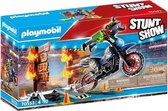 Stunt Show - Motor met vuurmuur (70553)