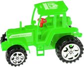 tractor jongens 8 x 6 cm groen