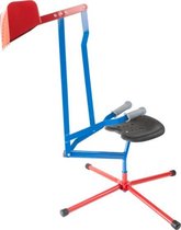 graafmachine junior 135 x 70 cm staal blauw/rood