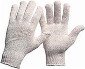 Pango Textielhandschoen - Werkhandschoen - Veiligheidshandschoen - Cat 1 - Wit 12 stuks