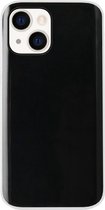 ADEL Siliconen Back Cover Softcase Hoesje Geschikt voor iPhone 13 - Doorzichtig Transparant