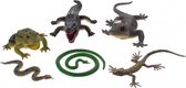 Animal World speelset reptielen 6-delig