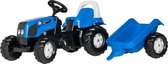traptractor RollyKid Landini Power Farm junior blauw