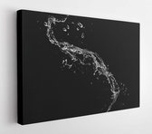 Canvas schilderij - Poseidon make from water splash 3D  -     511525936 - 115*75 Horizontal