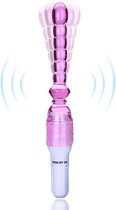Erodit® Flirting Anaal Vibrator- vibrerende kralen buttplug -G-Spot -Prostaat- Anaal dildo- incl batterij - Seksspeeltjes- sex toys - sex toys- seksspeeltjes- Erotiek voor vrouwen - mannen