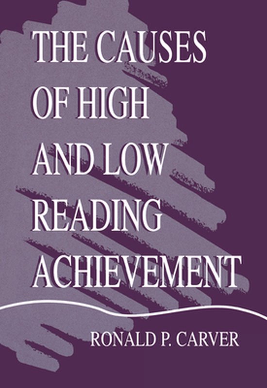 The Causes of High and Low Reading Achievement - cover
