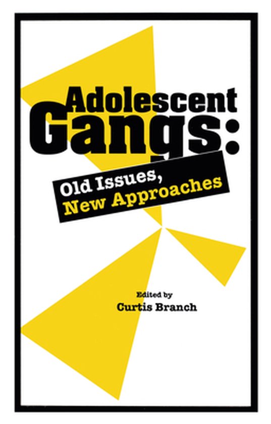 Adolescent Gangs - cover