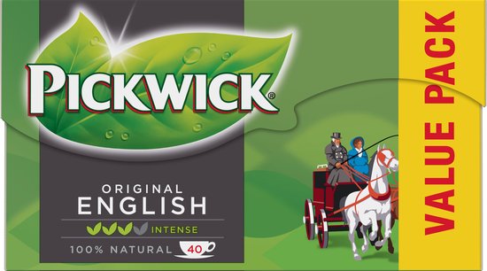 Pickwick Finest Classics English Tea Blend Black Tea - 6x 40 sachets individuels