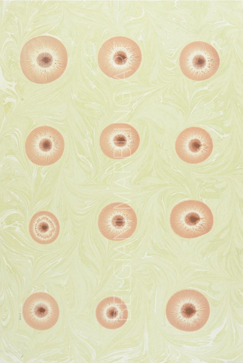 Originele handgemaakte Turkse kunst Ebru, Turkse papier marmering, 35x50cm decoratief papier voor boekbinden, kunst aan de muur, woondecoratie