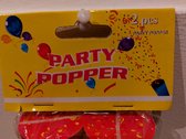 Party Popper 2 stuks slingertjes en confetti
