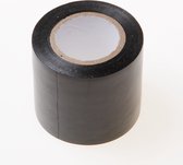 Isolatietape zwart 50mm x 10 meter