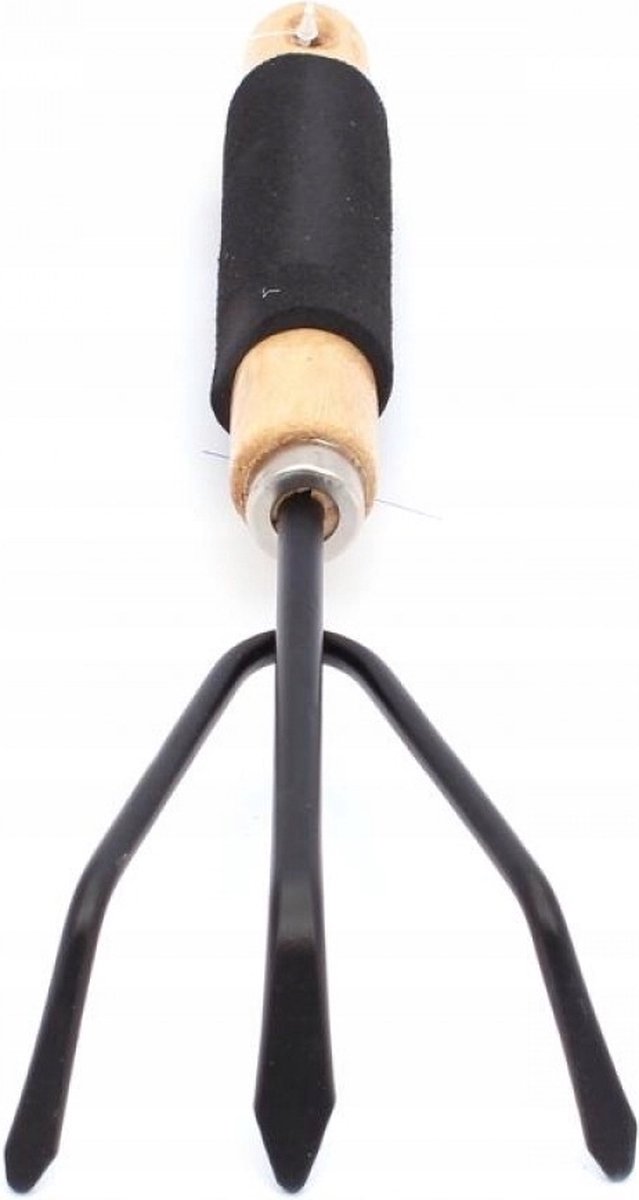 Synx Tools Mini Tuinkrabber Metaal 32 cm - hark - Tuinkrabber Mini- Mini tuingereedschap - Onkruidverwijderaar - Handgereedschap - Moestuin benodigheden van Synx Tools — afbeelding 3