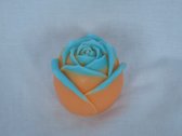 Zeep roos, Bloem, Blauw, Oranje, Lentegeur