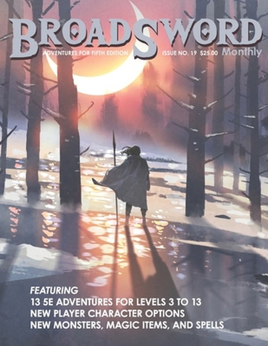 BroadSword Monthly #19 - cover