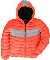 Lemon Beret Winterjas - Maat 140 - 10 Jaar - Reflecterend - Oranje