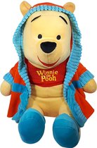 Winnie The Pooh in Badjas Disney Pluche Knuffel XL 60 cm groot | Winnie De Poeh Plush XXL grote knuffel | Speelgoed knuffeldier knorretje tijgertje iejoor voor kinderen jongens meisjes
