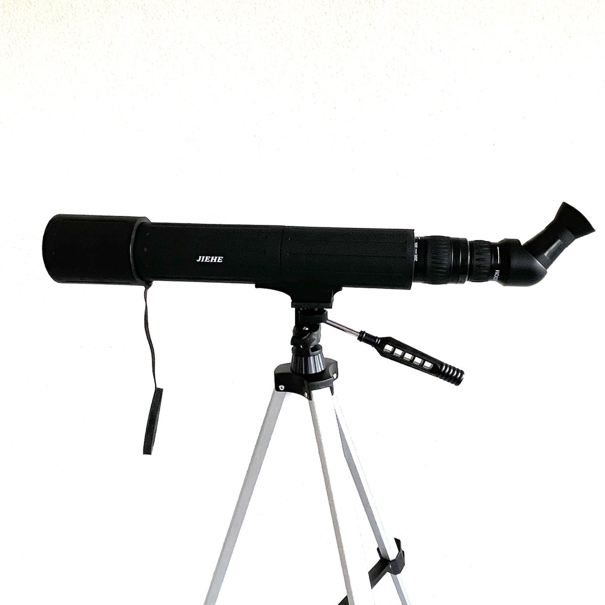 Jiehe 20-60x60mm Spotting scope - Monokijker - Verrekijker - Monoculair verrekijker - Maximale vergroting 60x - Telescoop - Zwart - Incl. statief