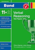 Bond 11+ Test Papers Verbal Reasoning Multiple-Choice Pack 2