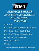 BSA 'Service Sheets' Master Catalogue for All Models 1945 to 1967