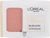 L'Oréal Age Perfect Satin Glow Poeder Blush - 110 Peach