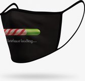 Duopack: Christmas loading washable mondmasker - S / Stoffen mondkapjes met print / Wasbare Mondkapjes / Mondkapjes / Uitwasbaar / Herbruikbare Mondkapjes / Herbruikbaar / Ov geschikt / Mondm