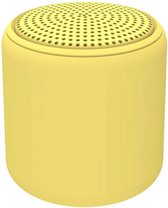 Draadloze Bluetooth Speaker - Mini Speaker - Compacte Draagbare Luidspreker - Geel