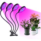 HappyPalm® Kweeklamp LED Full Spectrum Rond - Groeilamp voor Planten - 60 Watt - Automatisch Timer voor 4-8-12 uur voor beste resultaat - moestuin