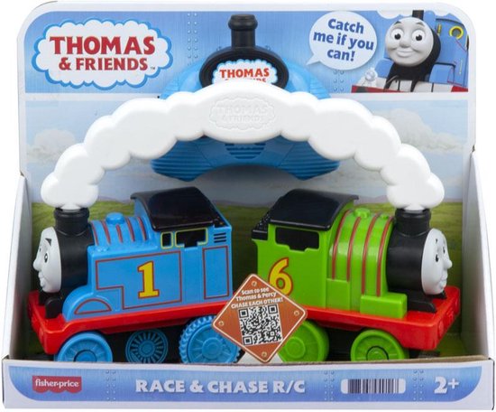 Fisher-Price - Thomas & Friends - Race & Chase Speelset - Thomas de Trein Speelgoed - 