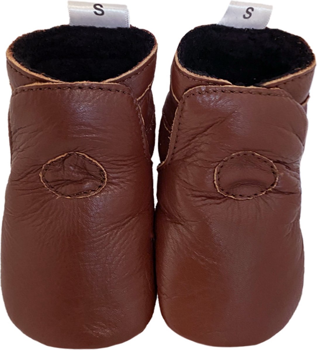 BabySteps winterlaarsjes Effen Kastanje bruin maat 22/23