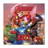 Avengers kalender 2022 - Marvel - Hulk - Thor - 30 x 30 cm
