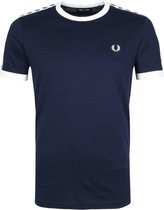 Fred Perry T-Shirt Donkerblauw M6347 - maat XL