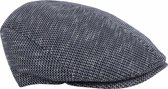 Profuomo Flat Cap Geweven Donkerblauw - maat 58