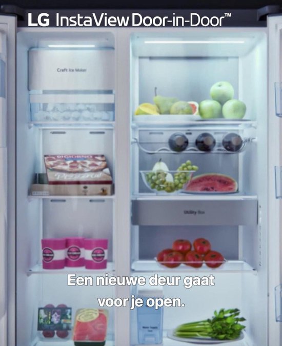 LG INSTAVIEW DoorinDoor GSX960NSVZ Amerikaanse koelkast Zilver