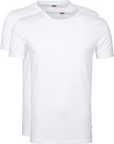 Levi's T-shirt Ronde Hals Wit 2Pack - maat M