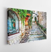 Canvas schilderij - Saint-Paul de Vence- charming village in Provence, France. artis -     300240251 - 115*75 Horizontal